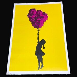 Death NYC - 2020 Murakami Banksy Flowers - Signed Original A/P